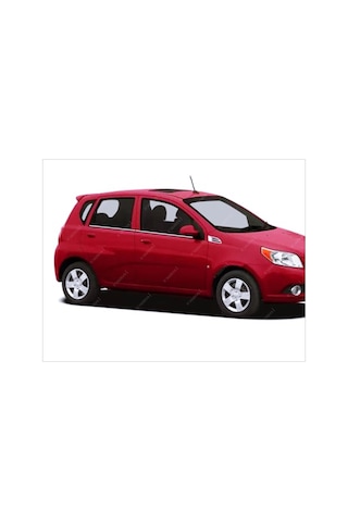 Chevrolet Aveo Hb Krom Cam Çıtası 4 Parça P.Çelik 2005-2011 Arası