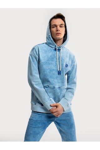 Oversize Fit Erkek Gömlek U.kol Lacivert