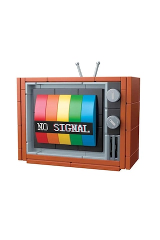 Retro Renkli Televizyon - 132 Parça - Sergilemeye Uygun, Koleksiyonluk Hediye