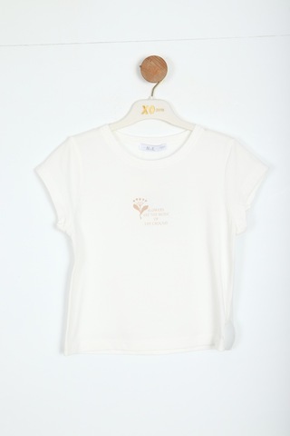 Xo Kids Kız Çocuk Tişort 10-16 Yaş 38800 Ekru