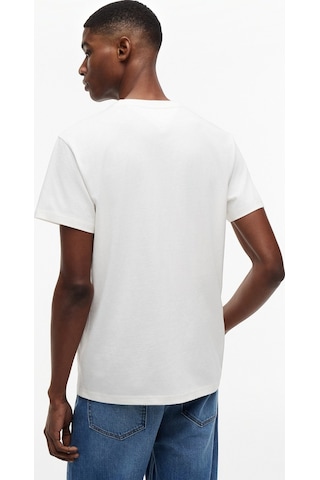 Tommy Hilfiger Tjm Slım Graphıc Tee Ext Erkek Beyaz T-shirt - Dm0dm23376
