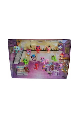 Pet Shop Miniş Evcil Hayvan Minişler 15 Adet Birden Kutulu