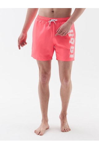 Loft Regular Fit Erkek Deniz Şortu Neon Pınk