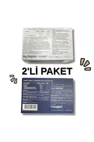 Vitabest Omega 3 Balık Yağı Trıgliserid Form 50 Kapsül