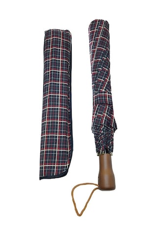 Baginn Snotline-april Kadın Şemsiye Otomatik Açılır 10telli Kapalı Boyut 40 CM 95 CM Çap Vizon Ekose 001