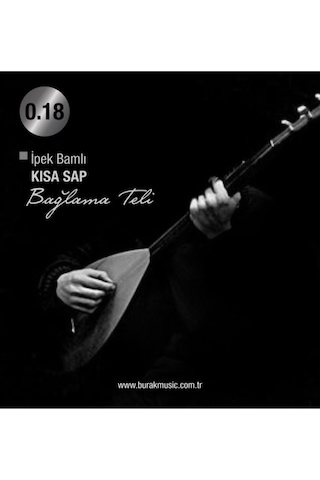 Ipek Bamlı Kısa Sap Bağlama Teli