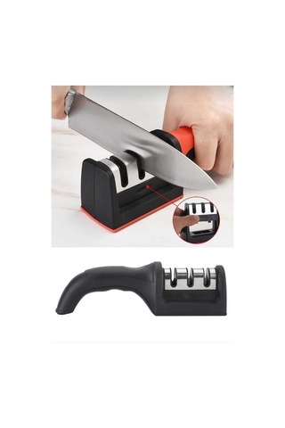 Dalian Home 3 Kademeli Bıçak Bileme Aleti 3 Açılı Bıçak Bileme