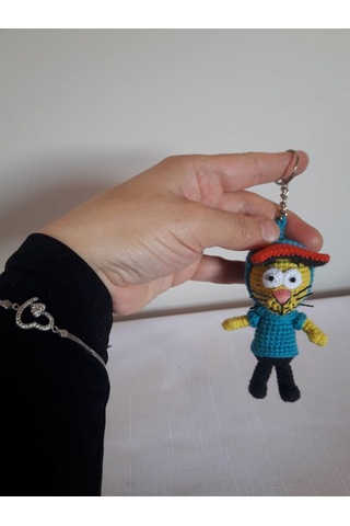 Amigurumi Kral Şakir Anahtarlıklar