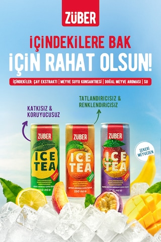 Ice Tea Şeftali 12 x 250 ML
