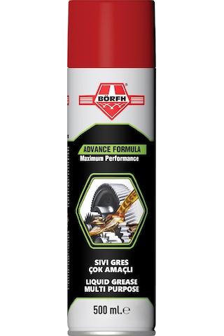 Börfh Çok amaçlı Sıvı Gres Sprey 500 ML