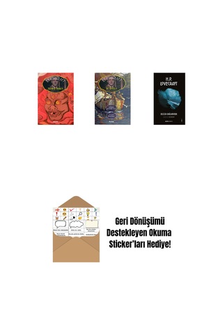 Dunwich Dehşeti + İki Novella + Delilik Dağlarında + Okuma Sticker'ları
