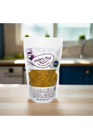 Organik Sertifikalı Bulgur 500gr Pestisit Analizli Organik Sertifikalı