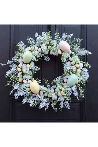 Tongxida Yeni Paskalya Yumurta Duvar Dekoru 45cm Ev Ve Otel Süsleme