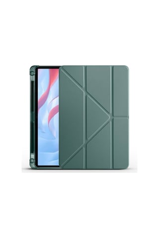 Apple Uyumlu iPad Pro 11 2021 3.nesil Kalemlikli Standlı Katlanır Kılıf Diğer,