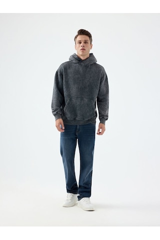 LOFT Oversize Erkek Sweatshirt Lf2040838 Q1.v1 Antrasit
