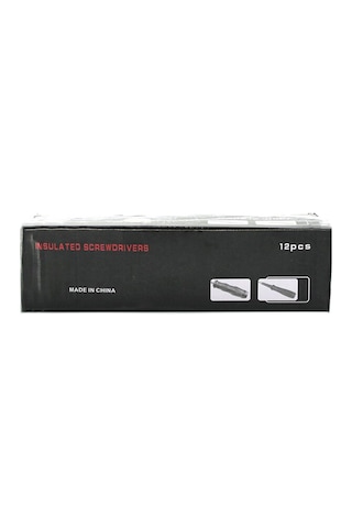 Lrd-155 Insulated Kademeli 2in1 Tornavida - Çift Taraflı Mıknatıslı Uç Silikon Saplı- 12'li Paket