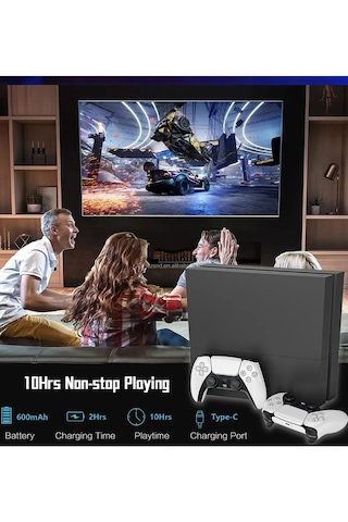 P4 Plus Bluetooth Titreşimli Ps4/ps5 Uyumlu Pc Telefon Kablosuz S