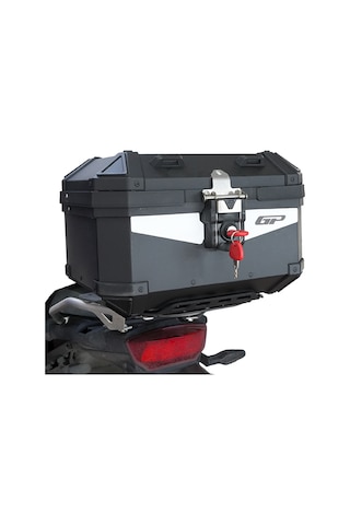 Gp Kompozit Base Universal 27 Lt Alüminyum Motosiklet Çantası Siyah Diğer