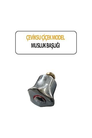 Çiçek Model Musluk Başlığı