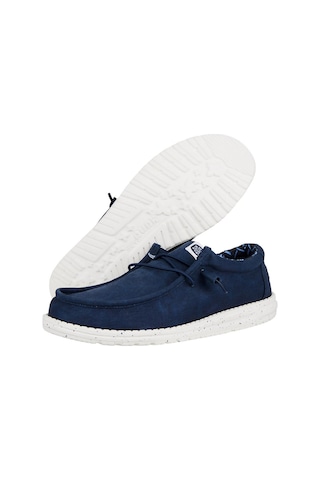 Sneaker Günlük Erkek Hd.40700 Hey Dude Wally Canvas 410 Navy Lacivert