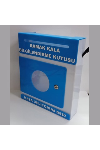 Mavi Pleksi A-4 Ramak Kala Kutusu