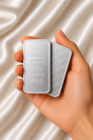 250 Gram Külçe Gümüş Yatırımlık Gümüş