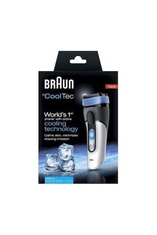 Braun Cooltec Ct2s Tıraş Makinesi Gri 60 Dk