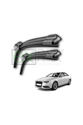 Audı A4 Sedan Ön Cam Silecek Süpürgesi Takımı 2013 - 2015 Model