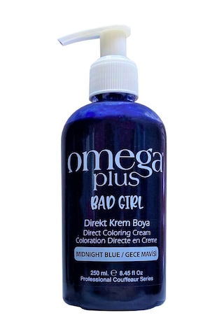 Omega Plus Bad Girl Gece Mavisi Direkt Krem Boya 250Ml Omega Plus Bad Girl Gece Mavisi Direkt Krem Boya 250Ml