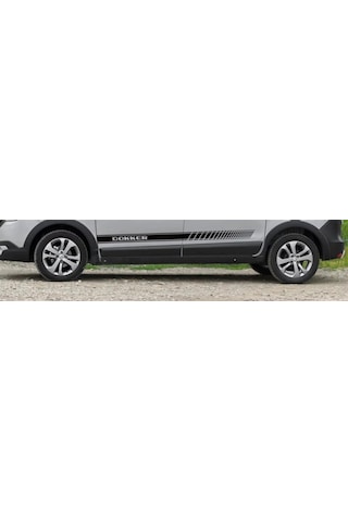 Renault Dacia Dokker Yan Kapı Şerit Sticker Etiket Modeli