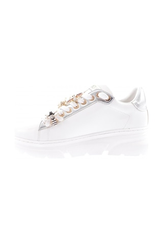 Dgn Es852-23y Kadin Kalin Taban Ari Tokali Sneakers Ayakkabi ES852-2007-R0198 Beyaz