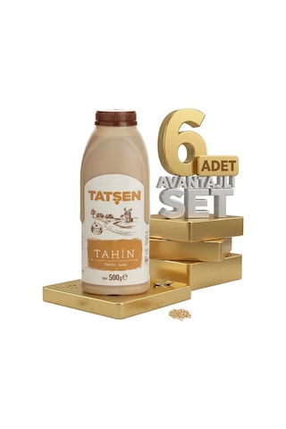 Tatşen Tahin 6x500 Gr Bidon