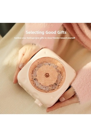 Besthome1 Dalgalar Vintage Bluetooth Hoparlör, Taşınabilir Vinil Çalar