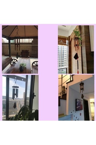 Rüzgar Çanları Dış Derin Ton İçin Rüzgar Çanları, Anıt Windchimes Bahçe Ev Yard Asma Dekor Hediyeleri Bahçe Dekoru İçin Hediyeler Gümüş, Boyut: 50cm