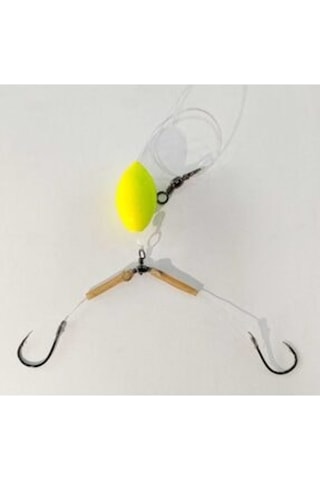 Yılandili Olta Takımı Fosforlu Gezer Kurşunlu, Aparatlı