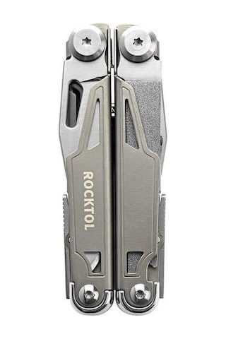 Rocktol Kamp 19 Fonksiyonlu Multitool Pense Kılıflı Gri
