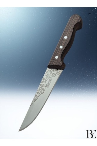 Beknife Bemiral Bıçak No.0 12 Cm 10121.12 Wenge Saplı İşlemeli Kasap Bıçağı 30mm X 120mm X 2.5mm