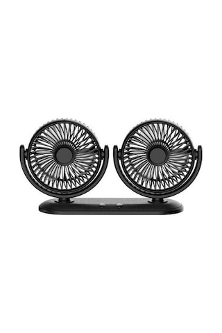 12/24 V Taşınabilir Mini Araba Fan Bg2dz2 Siyah