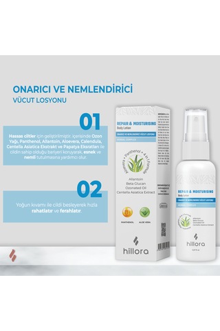 Onarıcı Ve Nemlendirici Vücut Losyonu