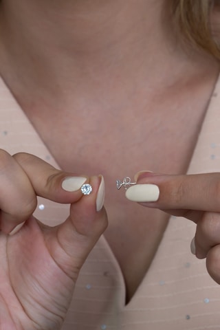 Tektaş Gümüş Kadın Küpe Gtk27