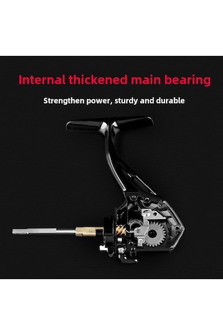 Teltree Tam Metal Konstruksiyonlu Spinning Makine, Uygun Tüm Balıkçılık Senaryoları İçin Dayanıklı Ve Yüksek Kaliteli Olta Makinesi Fs2000