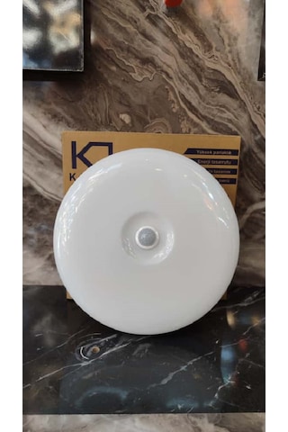 12 Watt Ledli Sensörlü Tavan Armatürü Beyaz Işık 6500k Beyaz