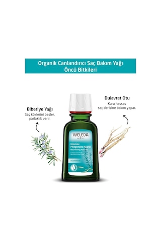 Weleda Rosemary Conditioning Hair Oil Organik Biberiye Özlü Besleyici Saç Bakım Yağı 50ml