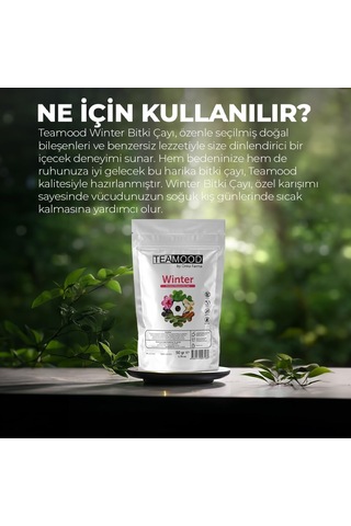 Doğal Bitki Çayları Winter Kış Bitki Çayı Rooibos Hibiskus Bitkisel Çay 50 Gr