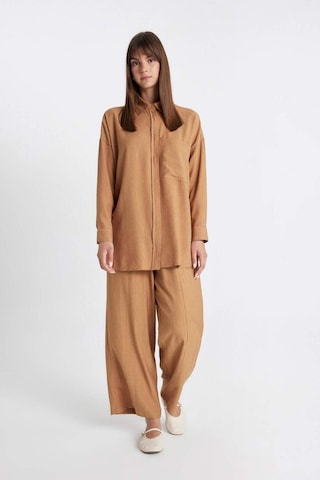 DeFacto Geniş Paça Basic Düz Harem Pantolon C6483AX24SMBN153