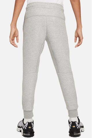 Nike Sportswear Tech Fleece Kids Pant Gray Çocuk Fermuar Cepli Eşofman Altı Gri Gri