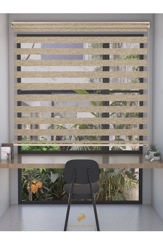 Br Demor Home Sütlü Kahve Bambu Zebra Yüksek Kalite Metal Kasa Sütlü Kahve