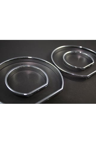 E46 Bmw Krom Gösterge Halkası Bmw 3 Seri E46 Krom Kadran Çerçe...