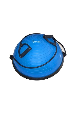 RAVEL PİLATES BOSU BALL DENGE TOPU-POMPALI-MAVİ-RBB41
