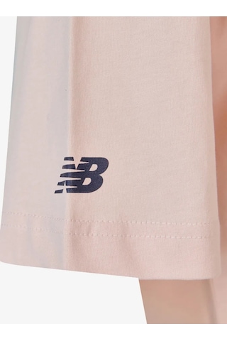 New Balance New Balence Wnt1639-soı Lifestyle Kadın T-shirt Pembe